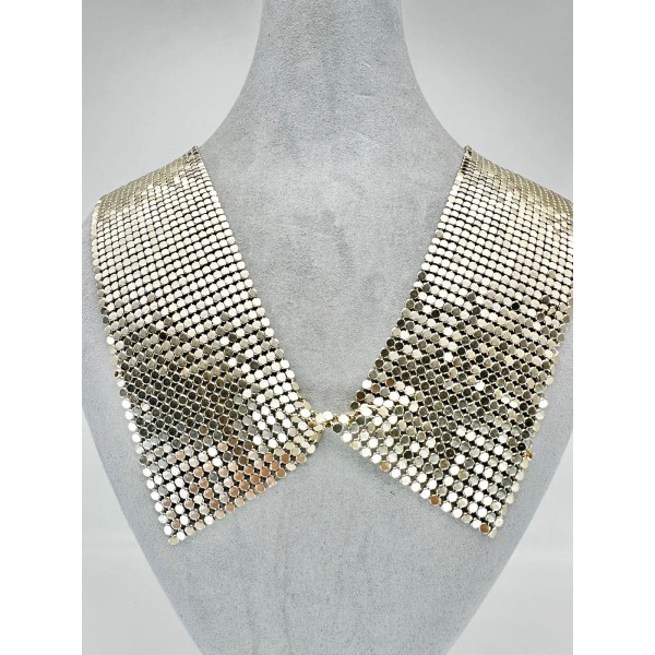 Gümüş Pullu Kolye